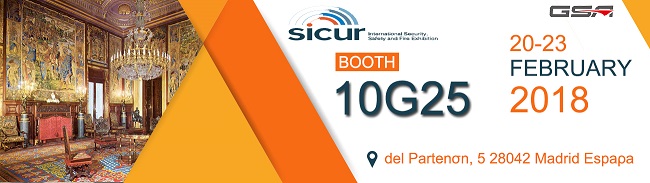 Welcome to SICUR 2018 in Madrid Spain-GSA