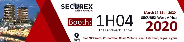 GSA will show in SECUREX West Africa 2020 in Nigeria booth #1H04